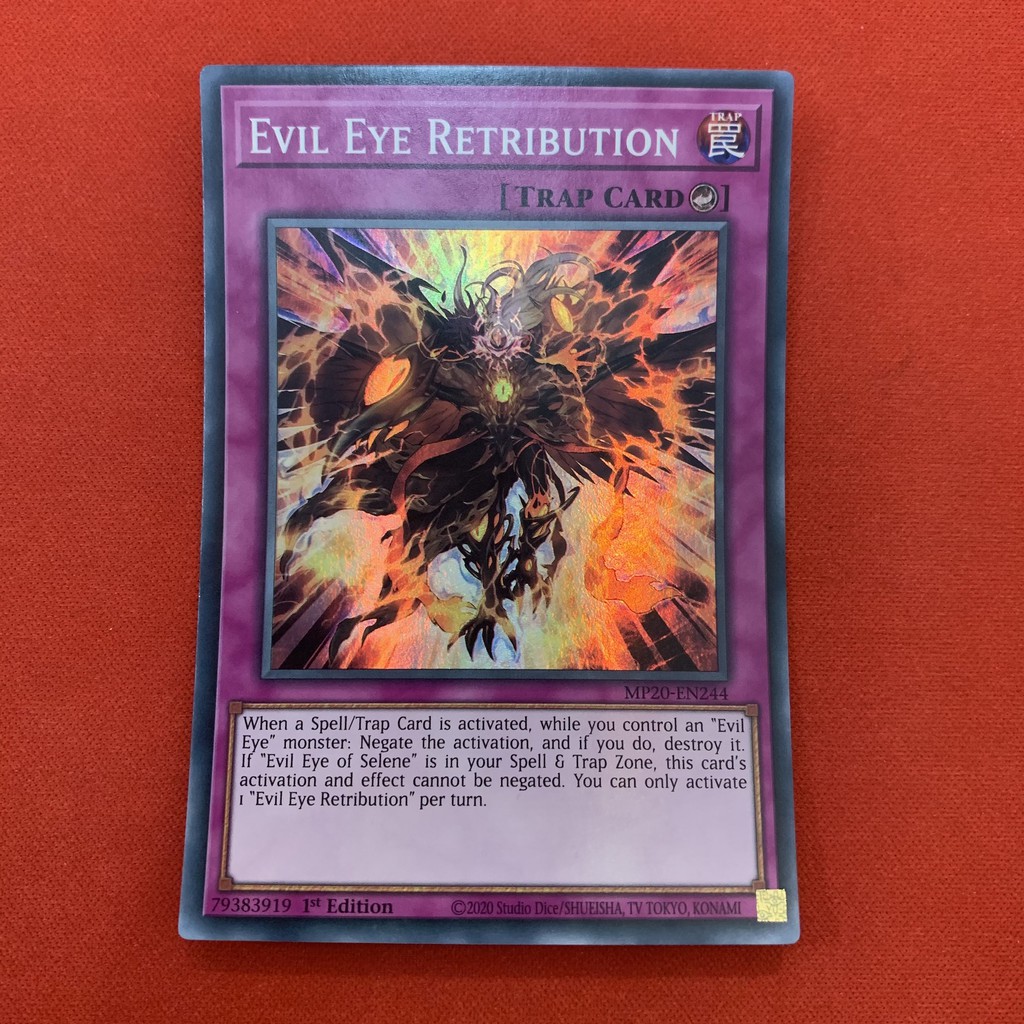 [EN-JP][Thẻ Bài Yugioh Chính Hãng] Evil Eye Retribution