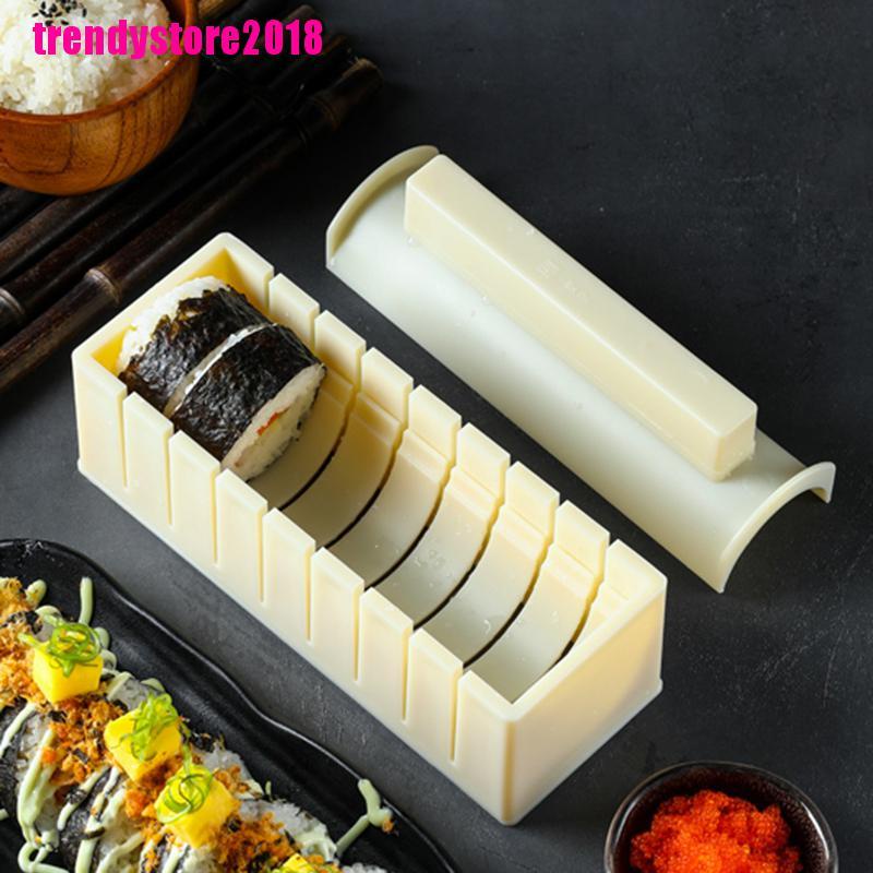 Set 3 dụng cụ làm cơm nắm sushi phong cách Nhật Bản tiện lợi