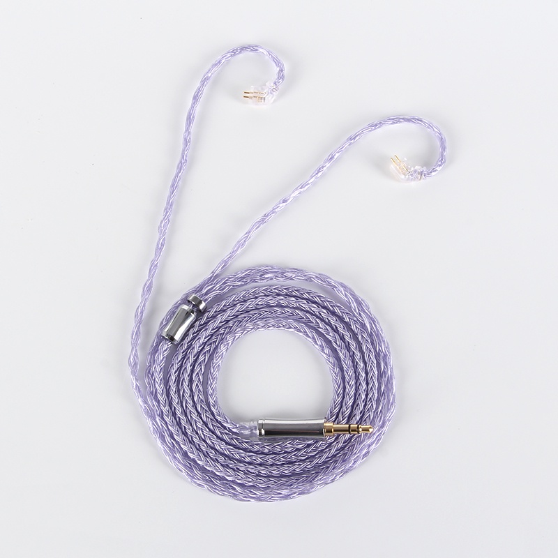 Xinhs Dây Đồng 16 Sợi Màu Tím Mạ Đồng Đơn Pha Lê Với Bạc