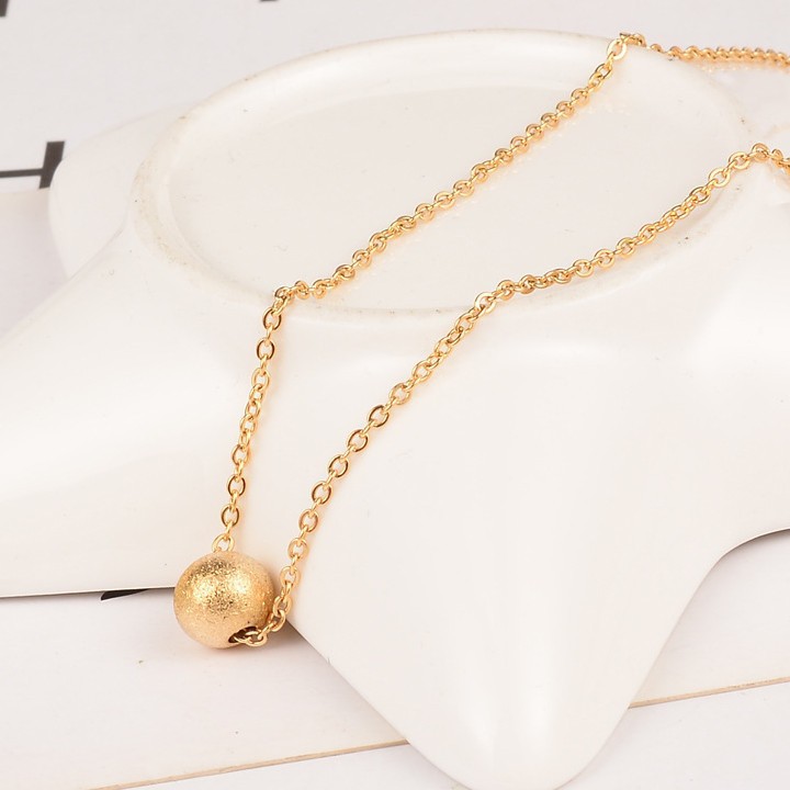 Dây Chuyền Trái Châu Phun Cát Titan Cao Cấp TT 1612