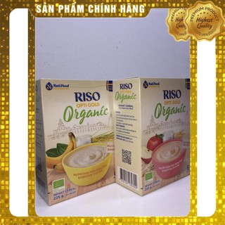 Bột ăn dặm RiSO Organic gạo chuối sữa và Yến Mạch Lúa Mì Táo Sữa  ⭐⭐⭐ NGỌC KHÁNH MILK