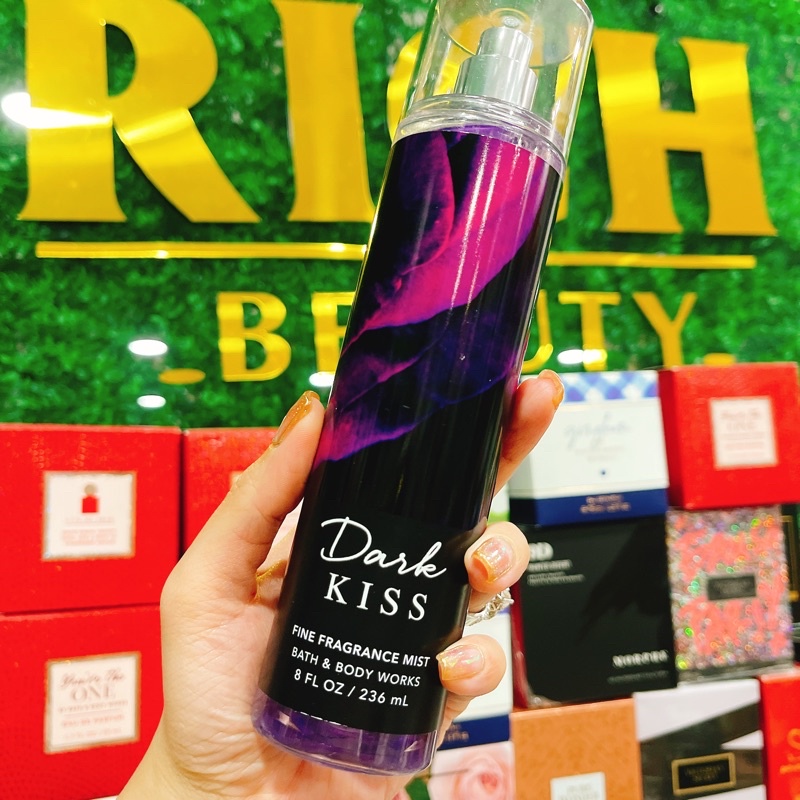 DARK KISS - Xịt Thơm Toàn Thân Body Mist Bath &amp; Body Works USA