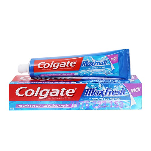 Kem đánh răng Colgate MaxFresh hương bạc hà 230g