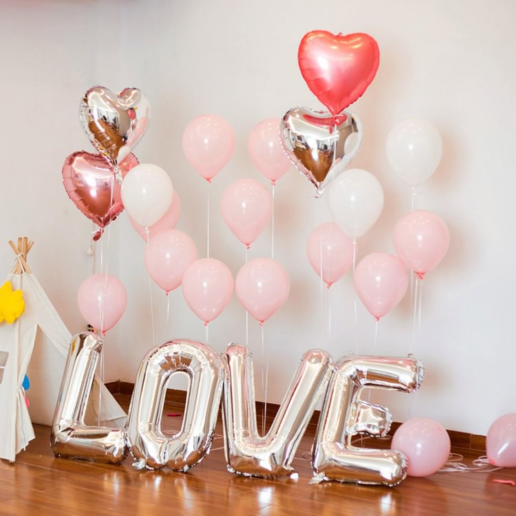 ( size Đại 80cm) Bóng chữ LOVE trang trí sinh nhật, tiệc cưới #TrangTriSinhNhat