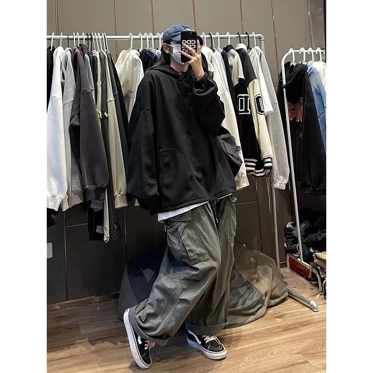 áo hoodie unisex form rộng trẻ tuổi áo hoodie nữ phong cách Hàn Quốc hoodie nam