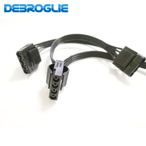 Dây Cáp Nguồn 4pin Cho Mùa Hè Của Dòng 5pin / 6pin Pci-e Sang 3 Ide Molex