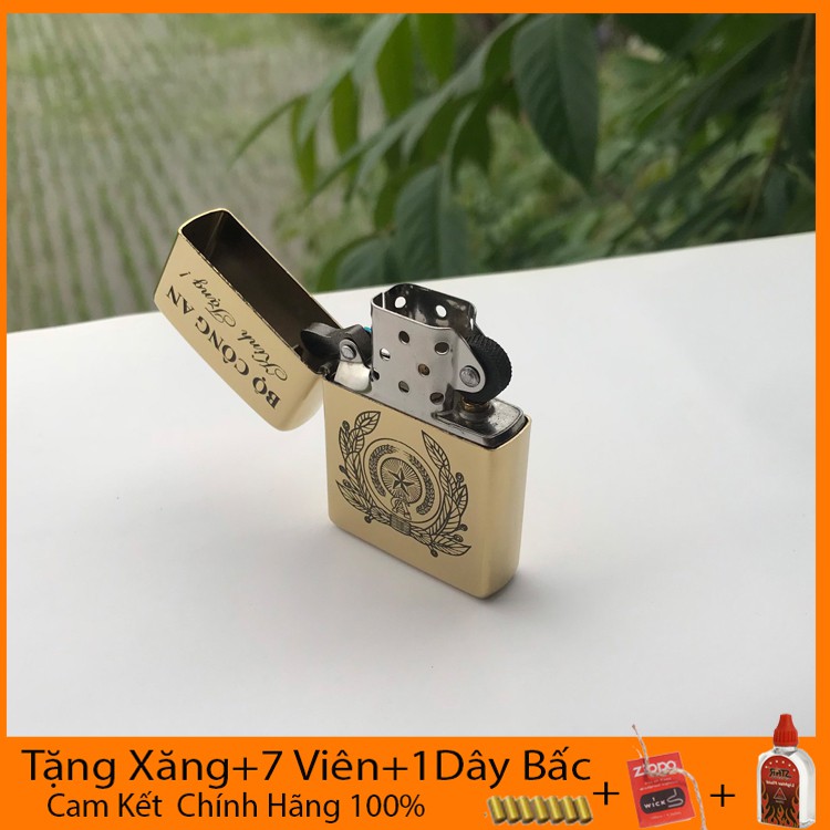 BẬT LỬA Zippo USA SIÊU RẺ 🔥Hàng USA Cao Cấp, Bền Màu Khắc Laze BỘ CA