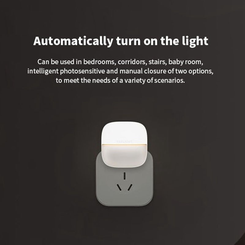 Đèn ngủ plug-in Yeelight YLYD09YL đèn ngủ cảm biến ánh sáng