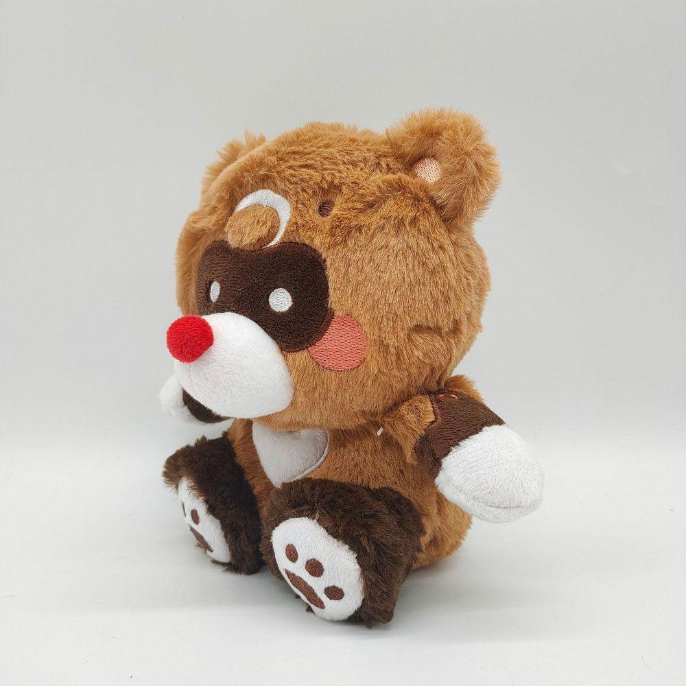 Thú Nhồi Bông Hình Gấu Mèo 18cm Dễ Thương Cho Bé