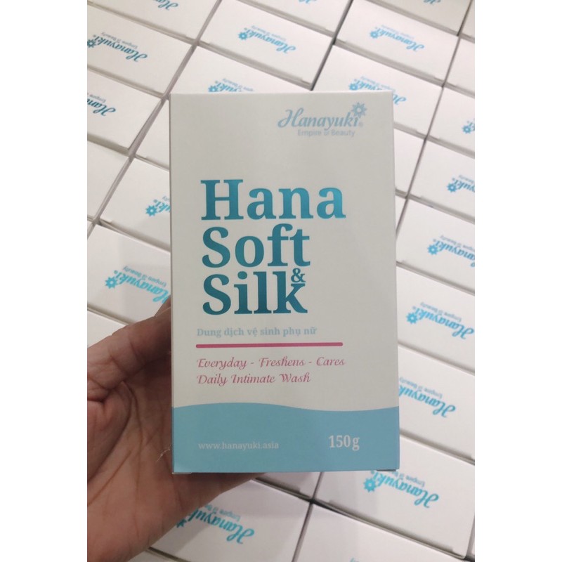 DUNG DỊCH VỆ SINH HANA SOFT&amp; SILK - HÀNG CHÍNH HÃNG HANAYUKI