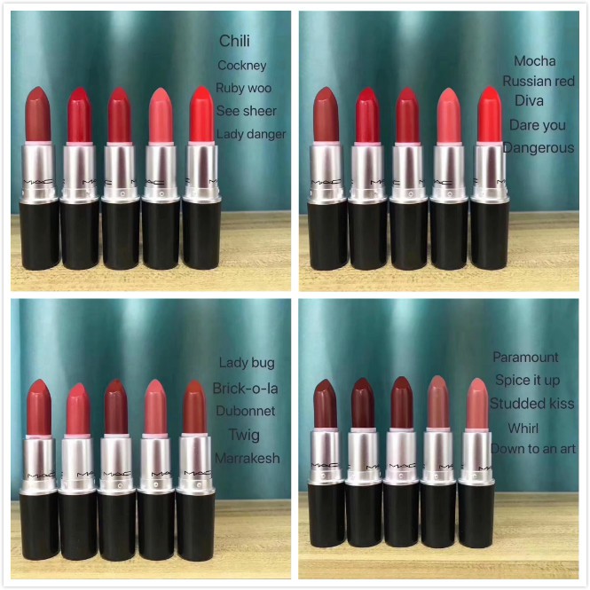 (Hàng Mới Về) Son Môi Mac 3g Thiết Kế Hình Viên Đạn Độc Đáo