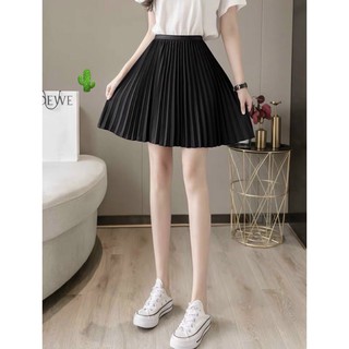 Chân váy xếp ly kiểu basic có lót trong chất vải dày dặn thời trang