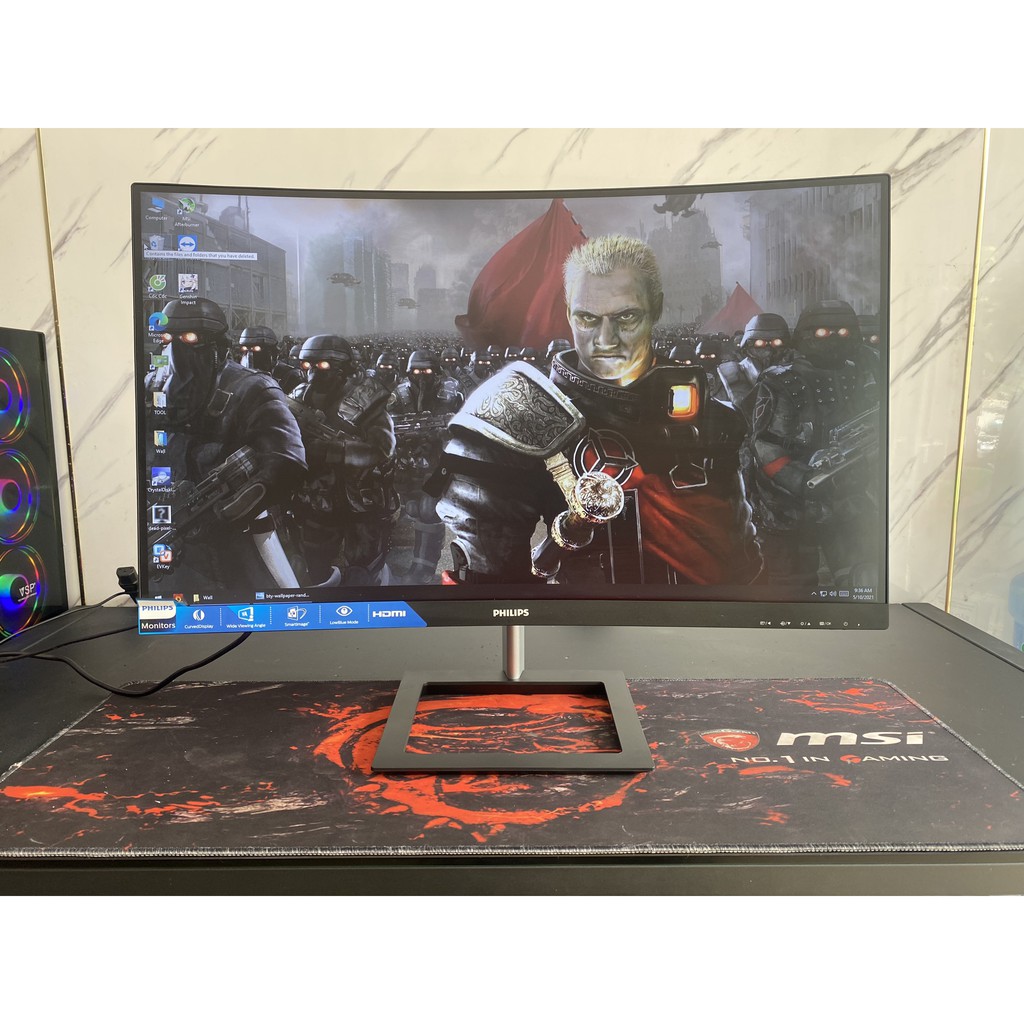Màn hình LCD Philips cong 271E1C 27"/ Full HD/ VA/ 75Hz | BigBuy360 - bigbuy360.vn