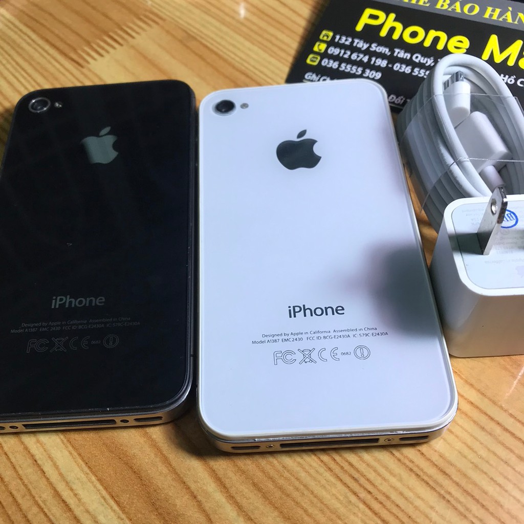 Điện Thoại iPhone 4S quốc tế lắp được sim chơi fb zalo youtube