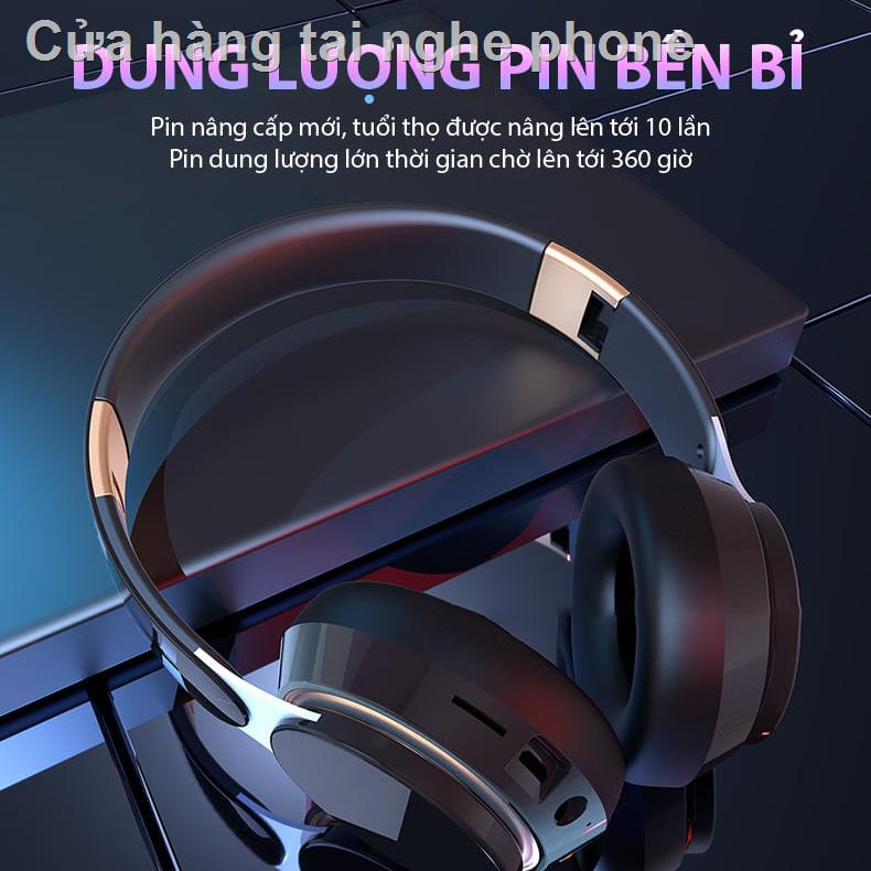 ✳♛❀Tai nghe Bluetooth chụp tai không dây có mic XBass T7 thế hệ mới 2021 - siêu phẩm tai nghe headphone pin trâu bluetoo