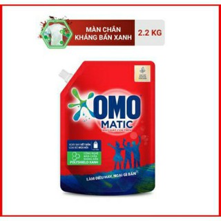 NƯỚC GIẶT OMO MATIC CỬA TRÊN TÚI 2,2KG