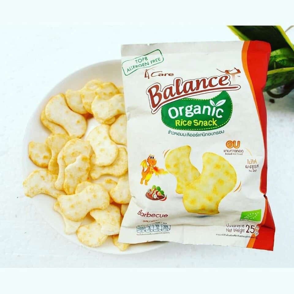 Bánh Snack Gạo Hữu Cơ 4Care Balance 25g - Snack Organic Cho Bé