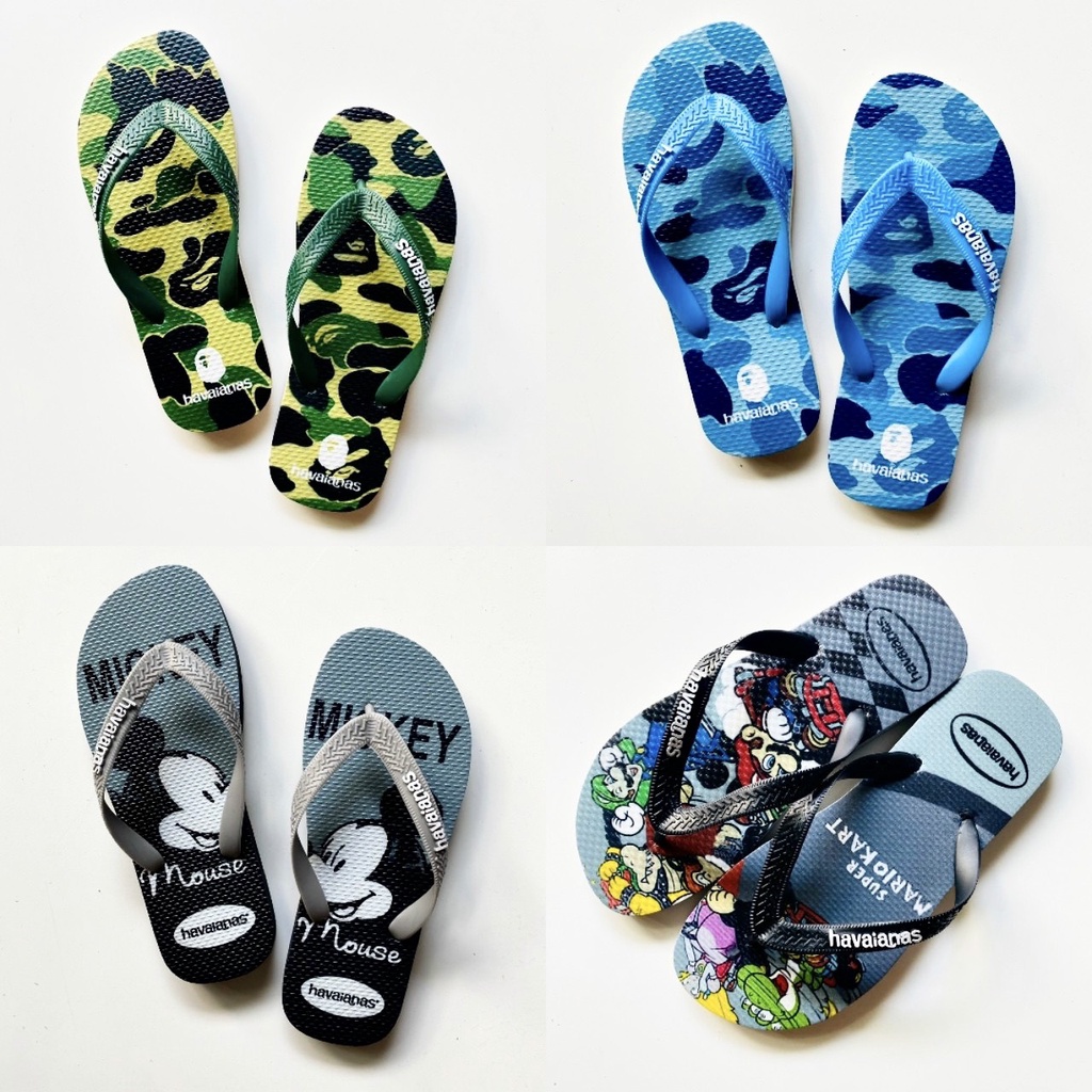 Dép nam xỏ ngón Havanas in 3D cao cấp nhiều mẫu lựa chọn, dép thái siêu êm siêu rẻ siêu bền cá tính thời trang.