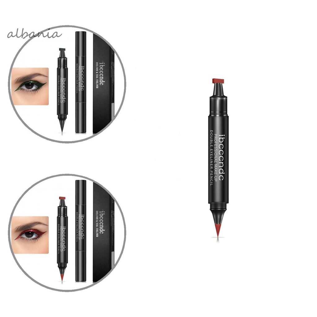 Bút kẻ mắt dạng lỏng hai đầu màu sắc thời trang trọng lượng nhẹ | BigBuy360 - bigbuy360.vn