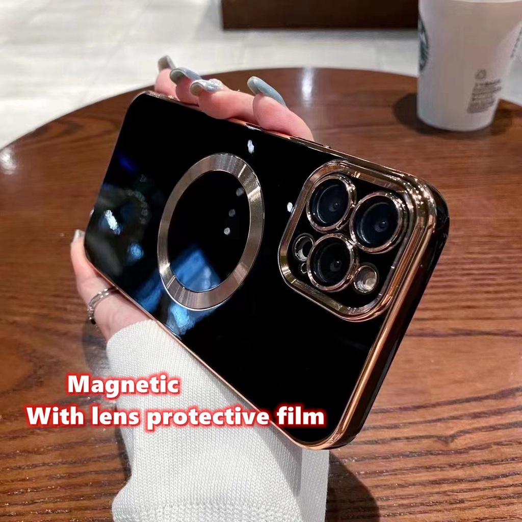 Ốp Điện Thoại Mềm Chống Sốc Kèm Móc Xỏ Ngón Nam Châm Cho iPhone 11 12 Pro 13 Pro max