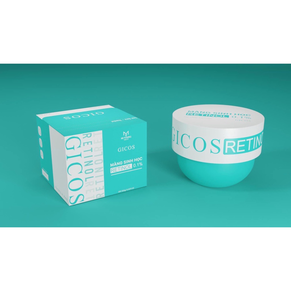 Kem Body Trắng Da Màng Sinh Học Gicos Retinol 0.1% 250g.