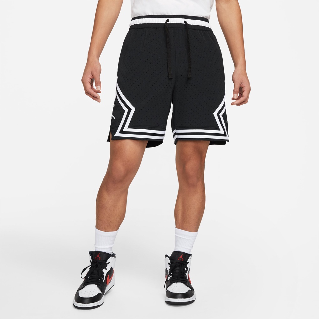 Quần short nam vừa vặn thêu logo AJ Jordan DH9076-010