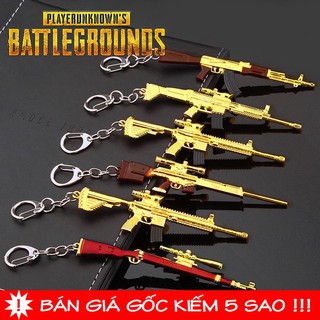  Móc Khóa PUBG Skin Gold - Kim Loại Cao Cấp  Dmah