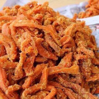 Khoai lang mật sấy gừng