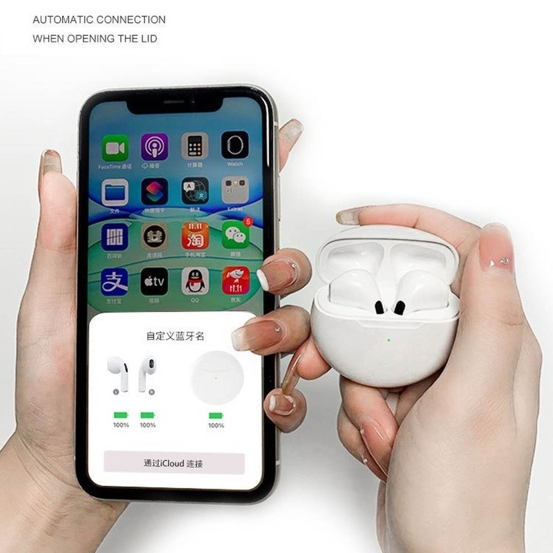 Tai nghe không dây NUOWA Pro 6 TWS kết nối Bluetooth kèm micro