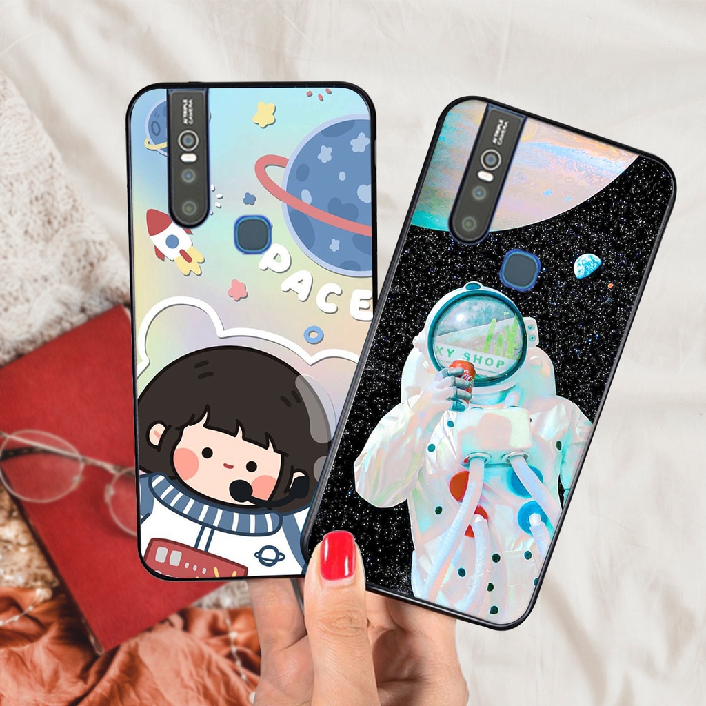 Ốp lưng Vivo V15 - Vivo V15 Pro mẫu  vũ trụ ốp phi hành gia cực đẹp