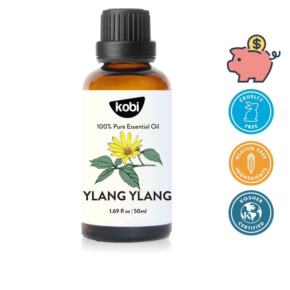 Tinh dầu Ngọc Lan Tây Kobi Ylang Ylang essential oil giúp thơm phòng, tinh thần hứng khởi - 50ml