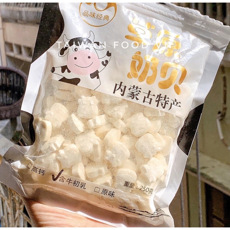 Kẹo sữa bò non nén viên Mông cổ 250gr