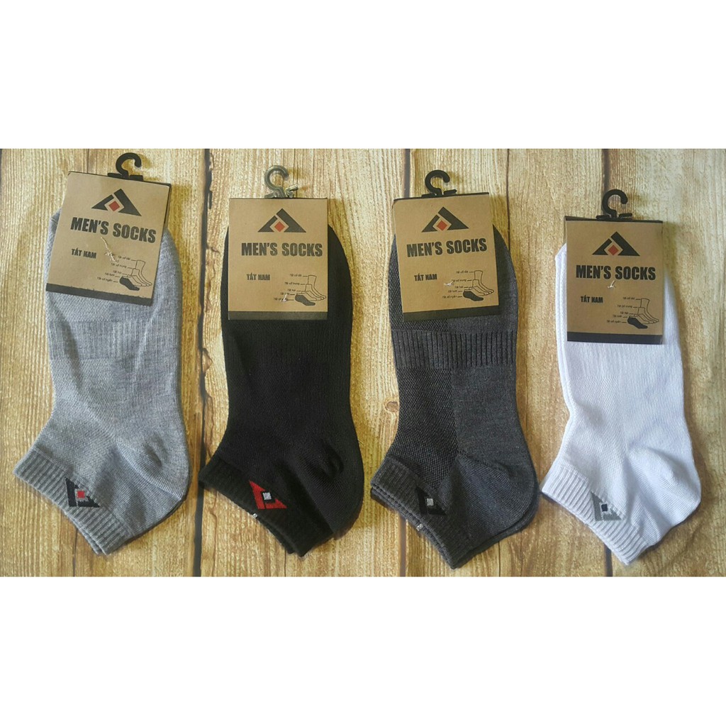 Sỉ 10 đôi Tất nam cổ ngắn Men