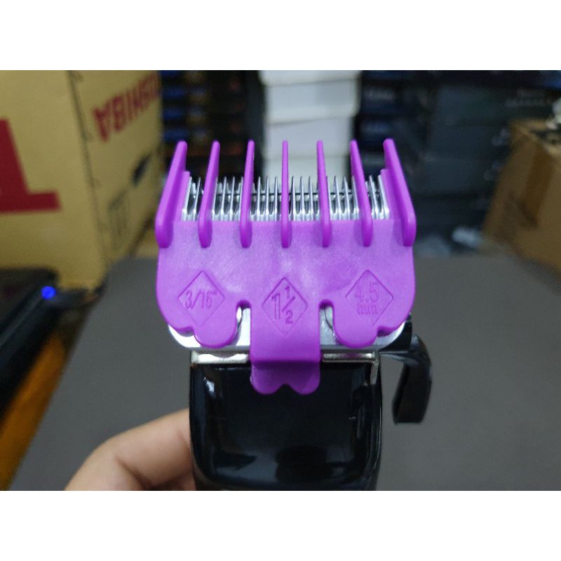 Cữ Tông Đơ Cắt Tóc 1.5mm Và 4.5mm Cho Tông Đơ Kemei, Jame. Bộ 2 Cữ Nhựa 1.5m Và 4.5mm Loại Tốt.