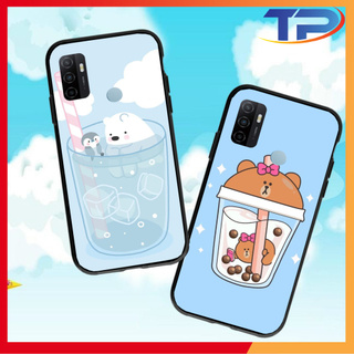 Ốp lưng Oppo A94 / A93/ A92/ A91/ A53 2020/ A15 hình Ly Trà Sữa Cute 04