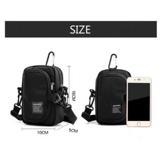 Small Diagonal Nylon Bag