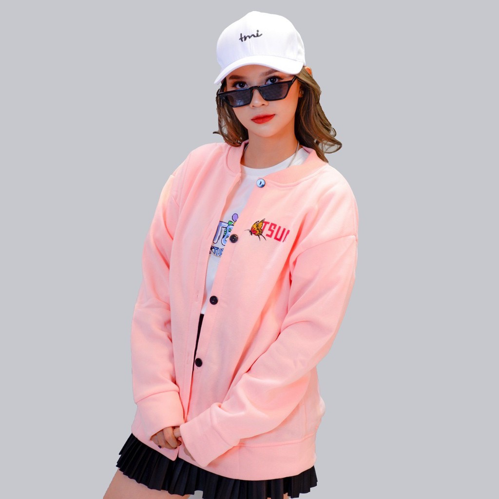 Áo Cardigan Form Rộng - Áo Khoác Nỉ Nam Nữ Unisex TSUN 2 Màu Siêu Hot - Kèm Deal Sốc