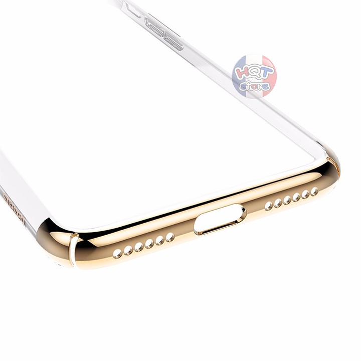 Ốp lưng trong suốt viền màu Baseus Glitter Case cho Iphone 7 / 8 / 7 Plus / 8 Plus