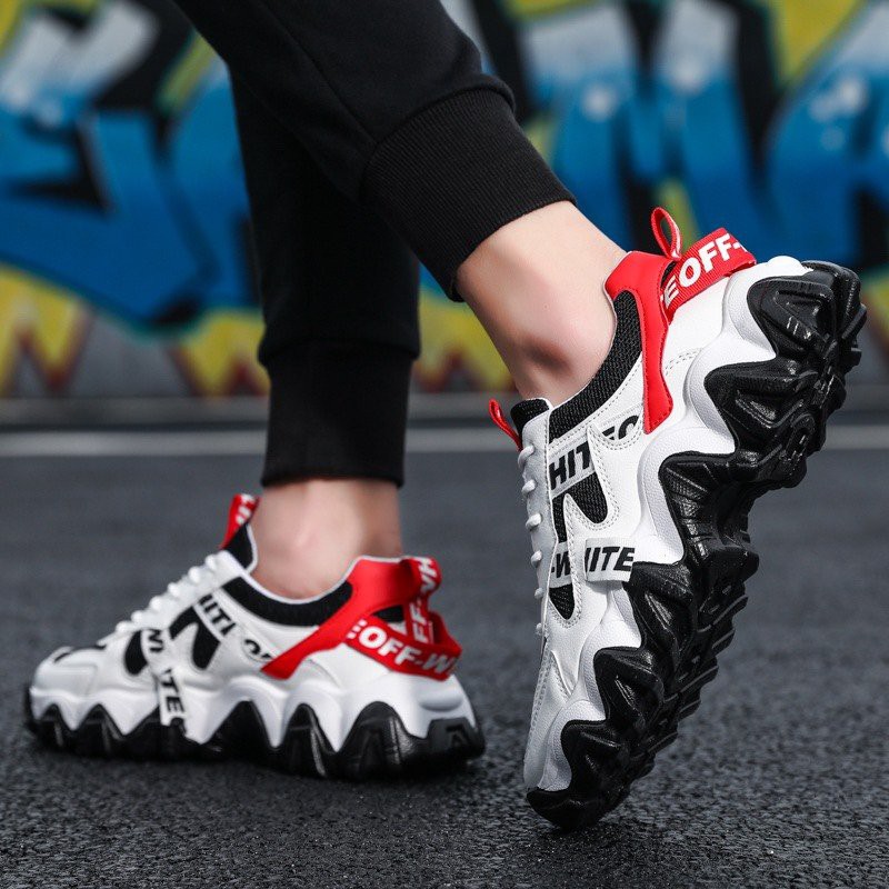 Giày thể thao nam đế lượn offwhiitee độn đế cực ngầu | BigBuy360 - bigbuy360.vn