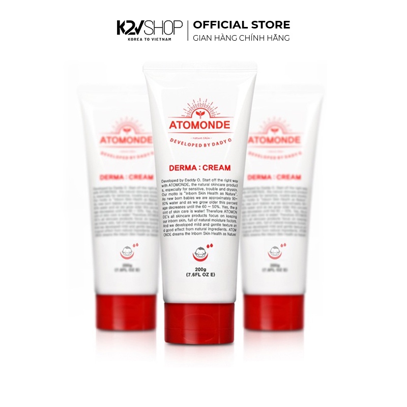 Kem Dưỡng Da Mặt Hàn Quốc Atomonde Derma Cream 200g