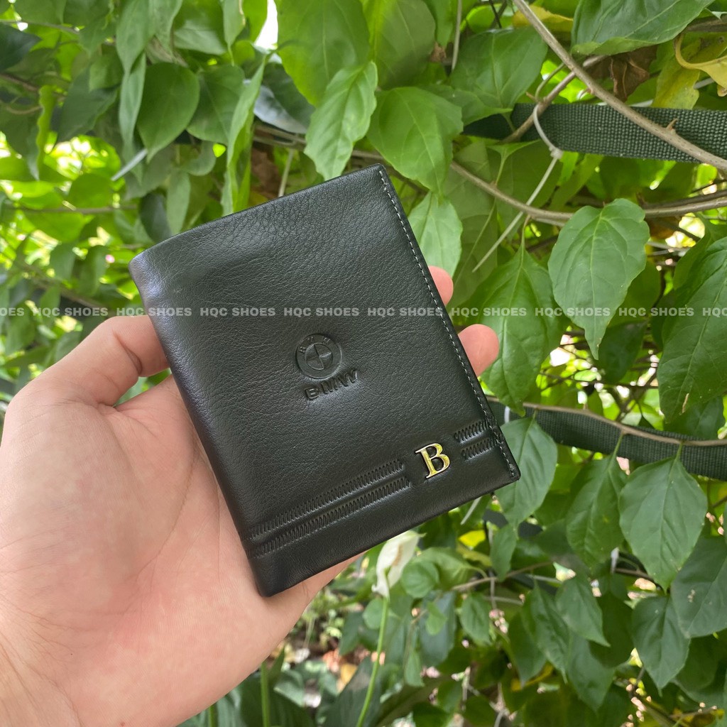 [DA BÒ THẬT 100%]Ví nam da bò - Bóp da nam cao cấp bảo hành bong nổ da trọn đời V001