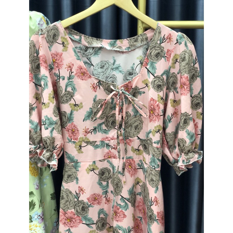 ĐẦM MAXI ĐAN DÂY NGỰC