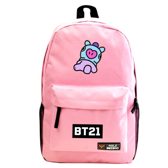 Balo BT21 hồng