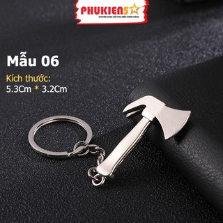 Móc khóa Cơ Khí đẹp - Chất liệu Inox sáng bóng(Mẫu 06)