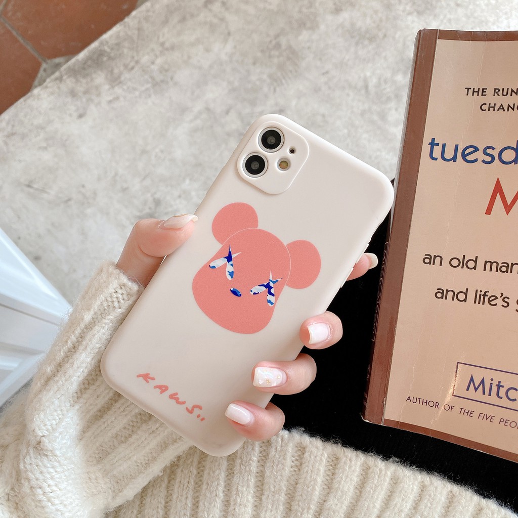 KAWS HAWKEYE Ốp Lưng In Hình Độc Đáo Cho Oppo A52 A92S A72 A9 2020 R17 Vivo Y50 Y70S Iqo Neo 3 Redmi 9 Note 8 Pro Xiaomi Mi 8 10 Lite