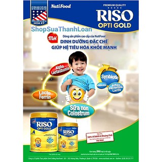 [HSD T3-2023] Sữa bột Riso Opti Gold 1 (400g)