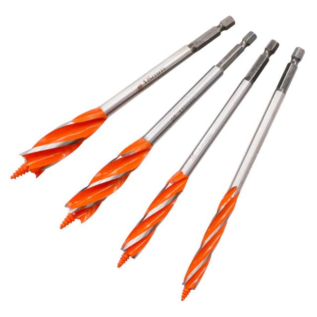 Mũi khoan gỗ ❤️FREESHIP❤️ mũi khoét gỗ đầu 4 cạnh chuôi lục giác