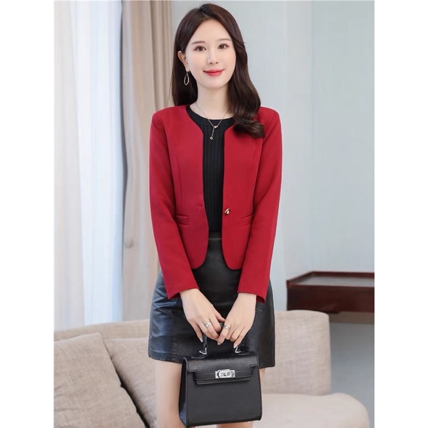 Áo vest nữ đỏ đô N9