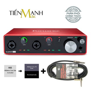 Focusrite Scarlett 4i4 Gen 3 Sound Card Âm Thanh