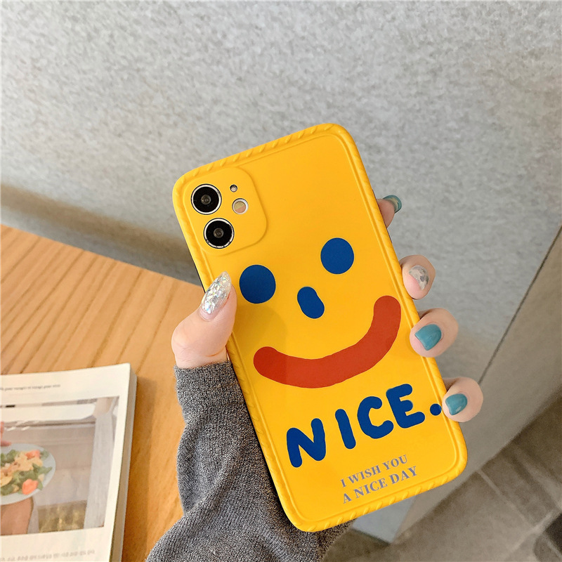 Hoạt Hình Ốp Điện Thoại In Hình Mặt Cười Cho Iphone 11 Pro / Max X / Xs / Xr / Se / 12 Pro Max | BigBuy360 - bigbuy360.vn